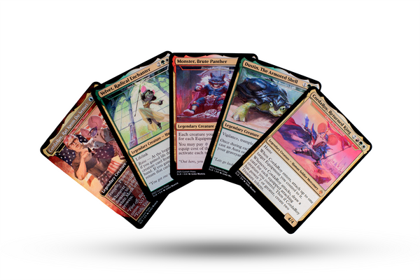 Holographic Magical CordaRoy The Rat Card Set