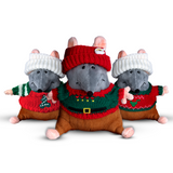 CordaRoy The Rat w/ CHIRSTMAS SWEATER