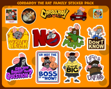 RAT STICKER SHEETS
