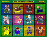 RAT STICKER SHEETS