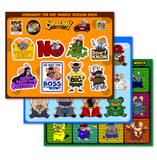 Cordaroy The Rat Sticker Sheets
